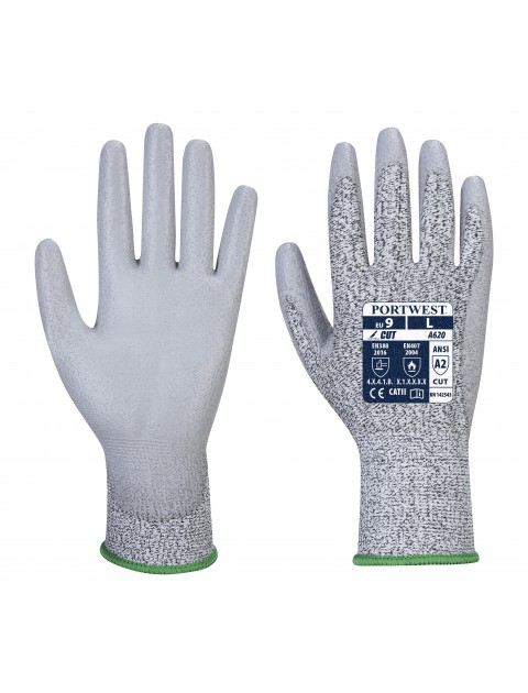 Portwest A620 - LR Cut PU Palm Glove Cut Resistant